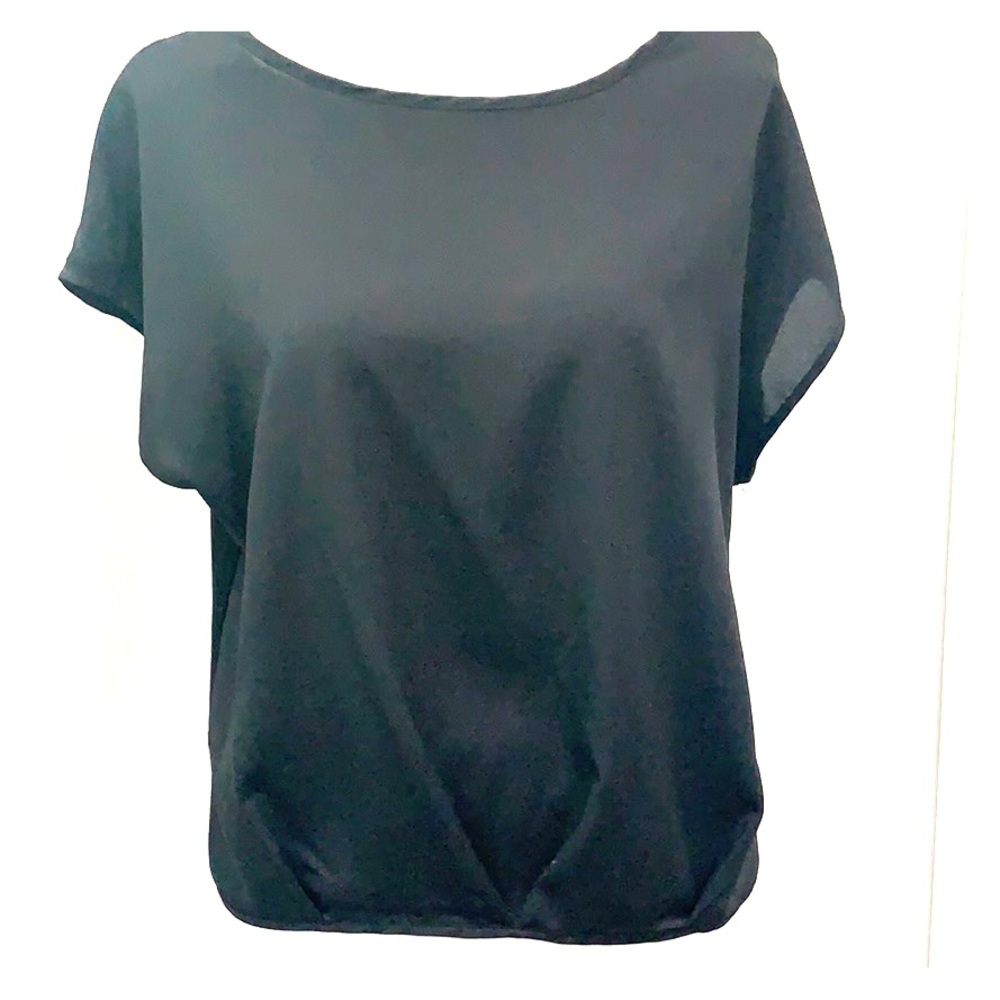 Black Sleeveless Shirt
